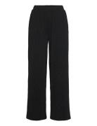 Slfanita Tinni Hw Relaxed Pants Black Selected Femme