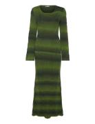 Trenza Green Tricot Maxi Dress Green ALOHAS