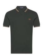 Twin Tipped Fp Shirt Green Fred Perry