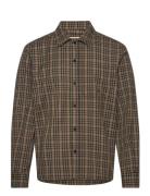 Wbglixto Check Shirt Brown Woodbird