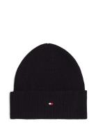 Essential Flag Beanie Black Tommy Hilfiger