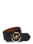 Reversible Pebble Belt Black Michael Kors Accessories