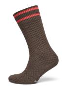 Woolen Bubble Socks Brown Mads Nørgaard