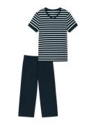 Pyjama Long Navy Schiesser