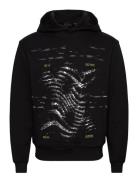 Rewind Over D Hoodie Black Daily Paper