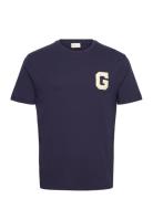 G Graphic T-Shirt Navy GANT