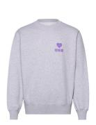 Legal Highs Sweat-Grey Marl Grey Edwin