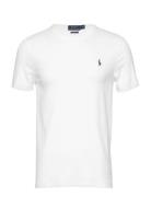 Custom Slim Fit Soft Cotton T-Shirt White Polo Ralph Lauren