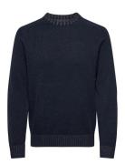 Onseddy Reg 7 Wool Crew Knit Navy ONLY & SONS