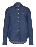 Reg Denim Shirt Blue GANT