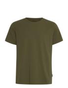 Bhdinton Logo Tee Crew Regular Fit Khaki Blend