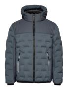 Hybrid Puffer Jacket Blue Tom Tailor