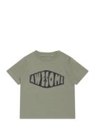 T-Shirt Ss Green Minymo