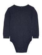 Knitted -Piece Suit Navy Mango