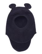 Balaclava Ears Wool Navy Huttelihut