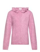 Cardigan Ls Knit Pink Minymo