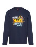 Lwtano 624 - T-Shirt L/S Navy LEGO Kidswear