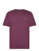 Plain T-Shirt Burgundy Lyle & Scott