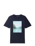 Photoprint T-Shirt Navy Tom Tailor