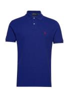 The Iconic Mesh Polo Shirt Blue Polo Ralph Lauren