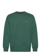 Reg Shield C-Neck Sweat Green GANT