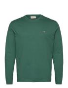 Reg Shield Ls T-Shirt Green GANT