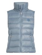 Lw Down Feminine Gloss Vest Blue Tommy Hilfiger