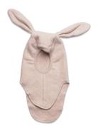 Balaclava Ears Cotton Fleece Beige Huttelihut