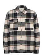 Flannel Teddy Seth Shirt Black Mads Nørgaard