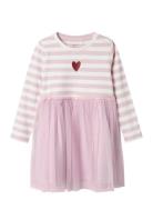 Nmftaia Ls Dress Pink Name It