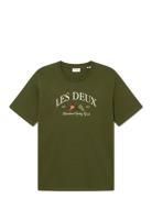 Ivy League T-Shirt Green Les Deux