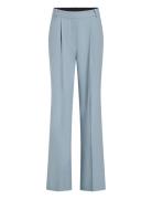 Stretch Wool Wide Leg Pant Blue Calvin Klein