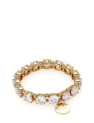 Celine Bracelet Clear/Gold Gold Bud To Rose