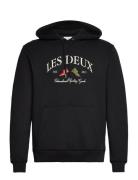 Ivy League Hoodie Black Les Deux