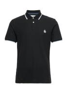 Tipped Polo Org Piq Black Original Penguin