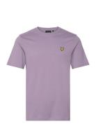 Plain T-Shirt Purple Lyle & Scott