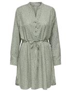 Onlcory Life L/S V-Neck Tunic Wvn Noos Green ONLY