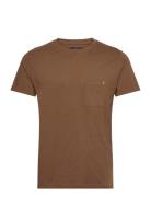 Kolding Organic Tee S/S Brown Clean Cut Copenhagen