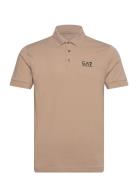 Polo Shirt Beige EA7