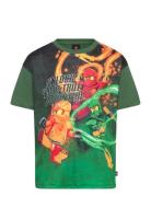 Lwtaffy 124 - T-Shirt S/S Green LEGO Kidswear