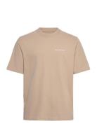 Anf Mens Graphics Beige Abercrombie & Fitch