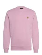 Crew Neck Sweatshirt Pink Lyle & Scott