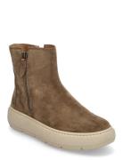 Ankle Boot, Warmlining Brown Gabor