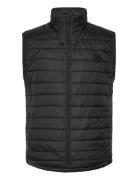 Light Weight Quilted Waistcoat Black Lindbergh