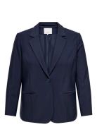 Cartravel L/S Fit Blazer Tlr Navy ONLY Carmakoma