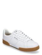 B722 Lthr / Branded White Fred Perry