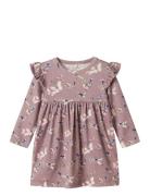 Nbfbela M Ls Dress Purple Name It