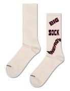 Big Sock Energy Sneaker Sock White Happy Socks