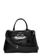 Silvye Luxury Satchel Black GUESS