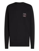 Hilfiger Stack Sweatshirt Black Tommy Hilfiger